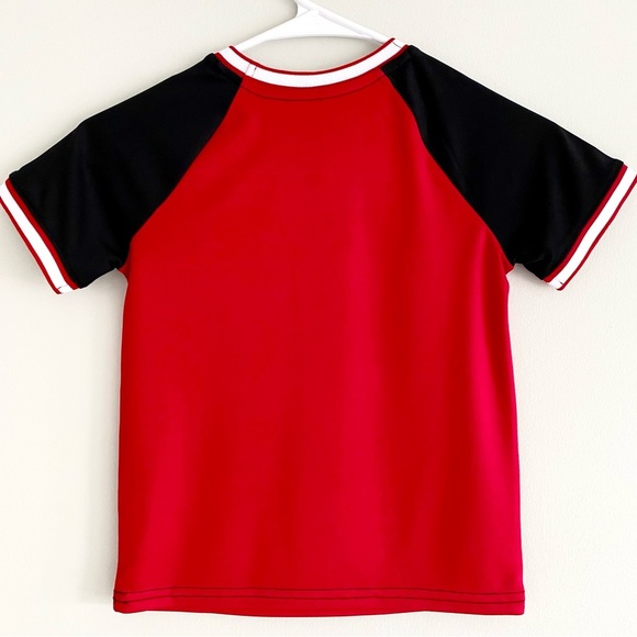 Jumping Beans Red and Black Super Mario Kids Tee - Picture 3 of 4
